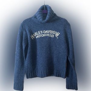 Harley-Davidson Turtleneck Sweater-M